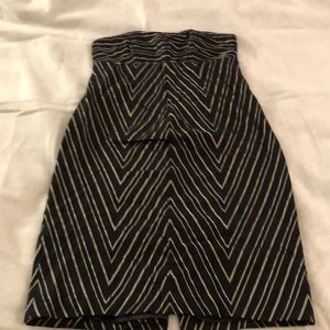 Express strapless dress